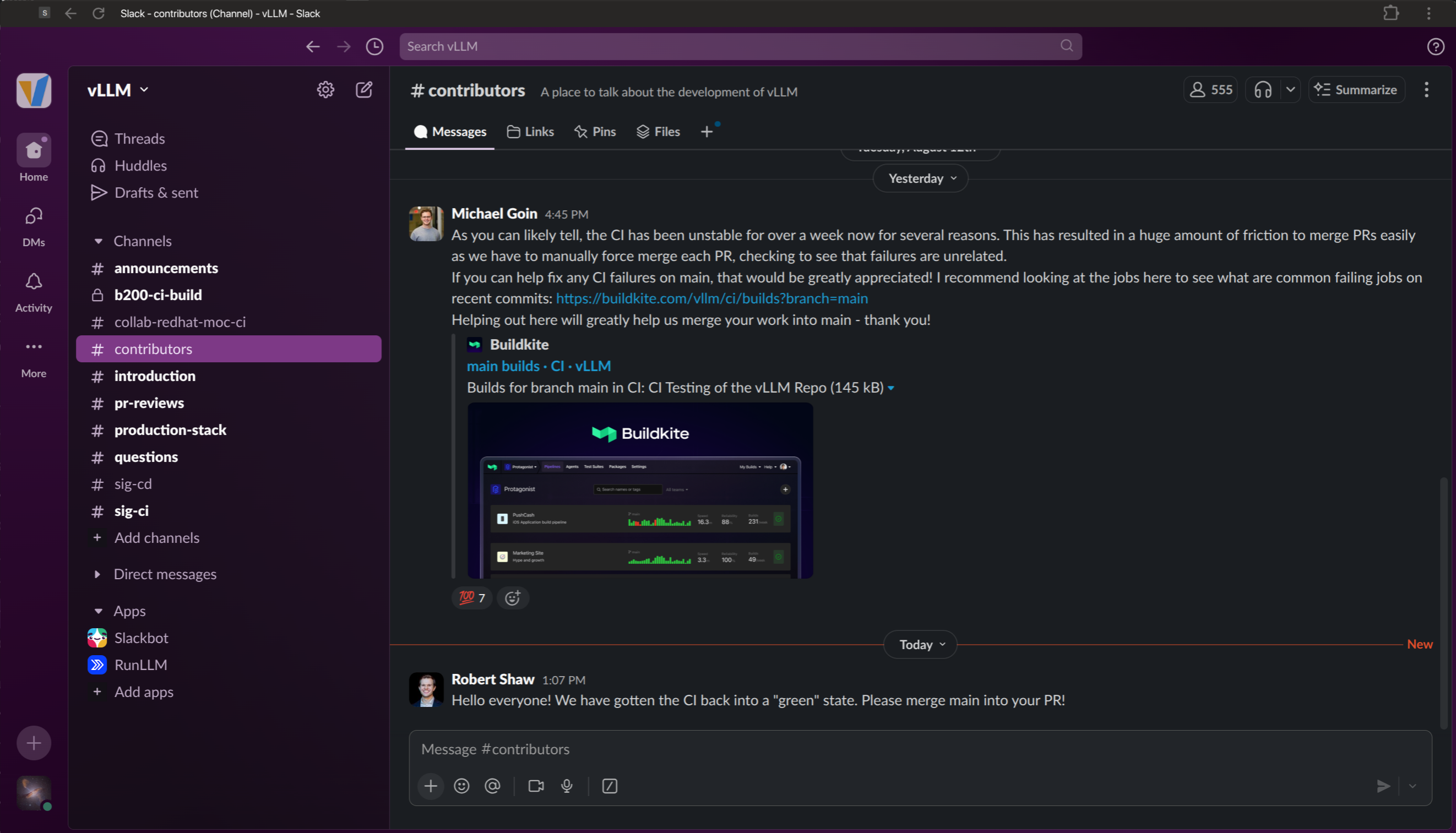 Building, Testing and Contributing to vLLM